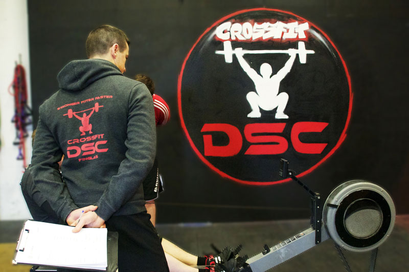 What happens at a CrossFit Class in DSC?